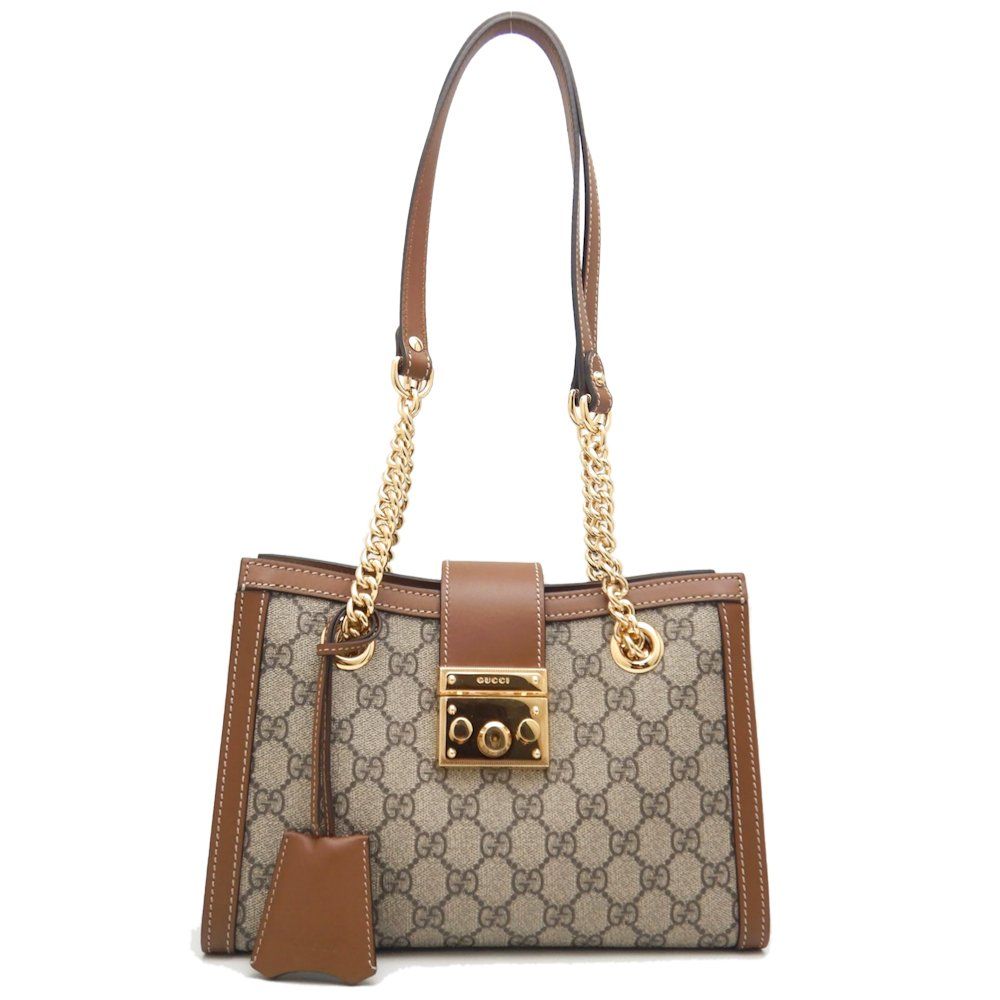 GUCCI グッチ ショルダーバッグ パドロック 498156 GGスプリーム GUCCI グッチ パドロック GGスモールショルダーバッグ 498156