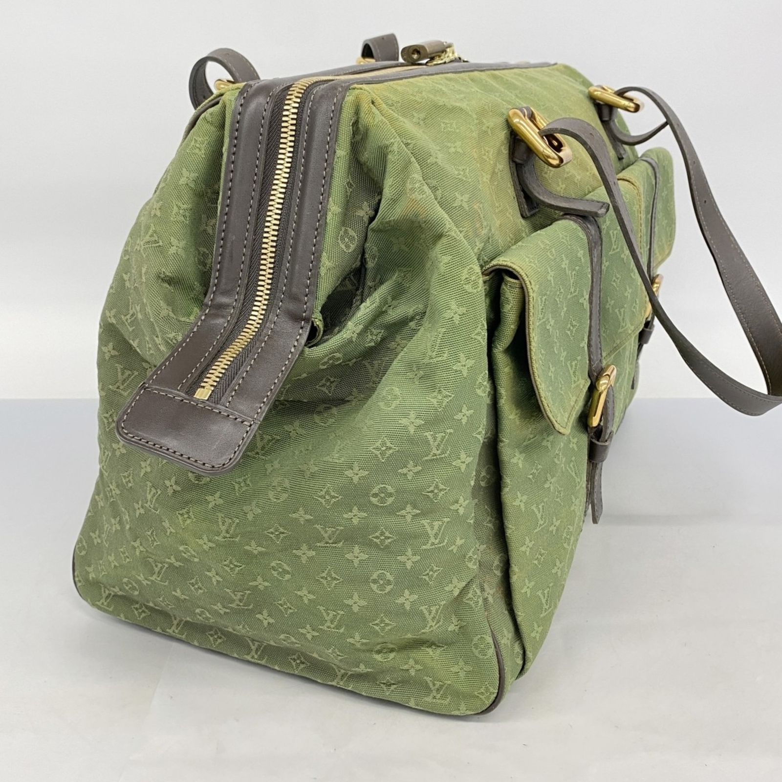 ルイヴィトン ボストンバッグ モノグラム・ミニ ルイーズ M42322 カーキ LOUIS VUITTON】【旅行】【トラベル】ルイヴィトン『モノグラム