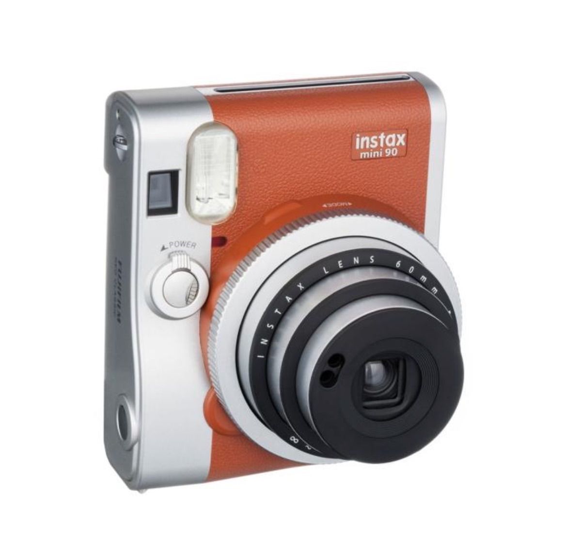 FUJIFILM インスタントカメラ instax mini 90 BROWN チェキ 本体