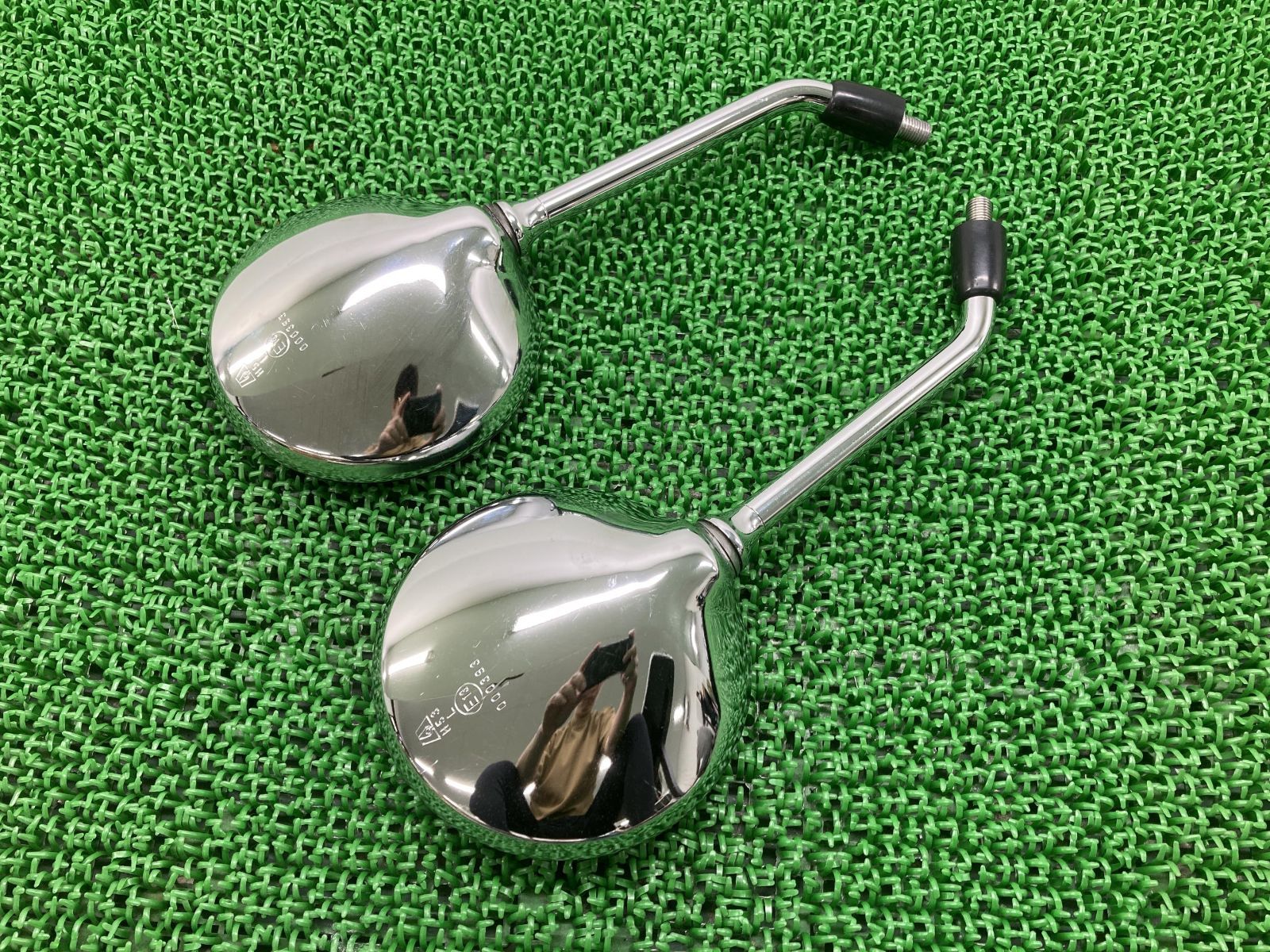 中古 ホンダ 純正 バイク 部品 CB1100 ミラー 純正左右 000393