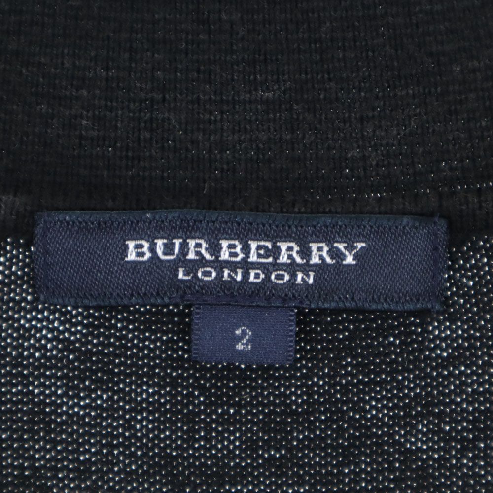 バーバリーロンドン 三陽商会 半袖 スキッパーカラー ニット 2