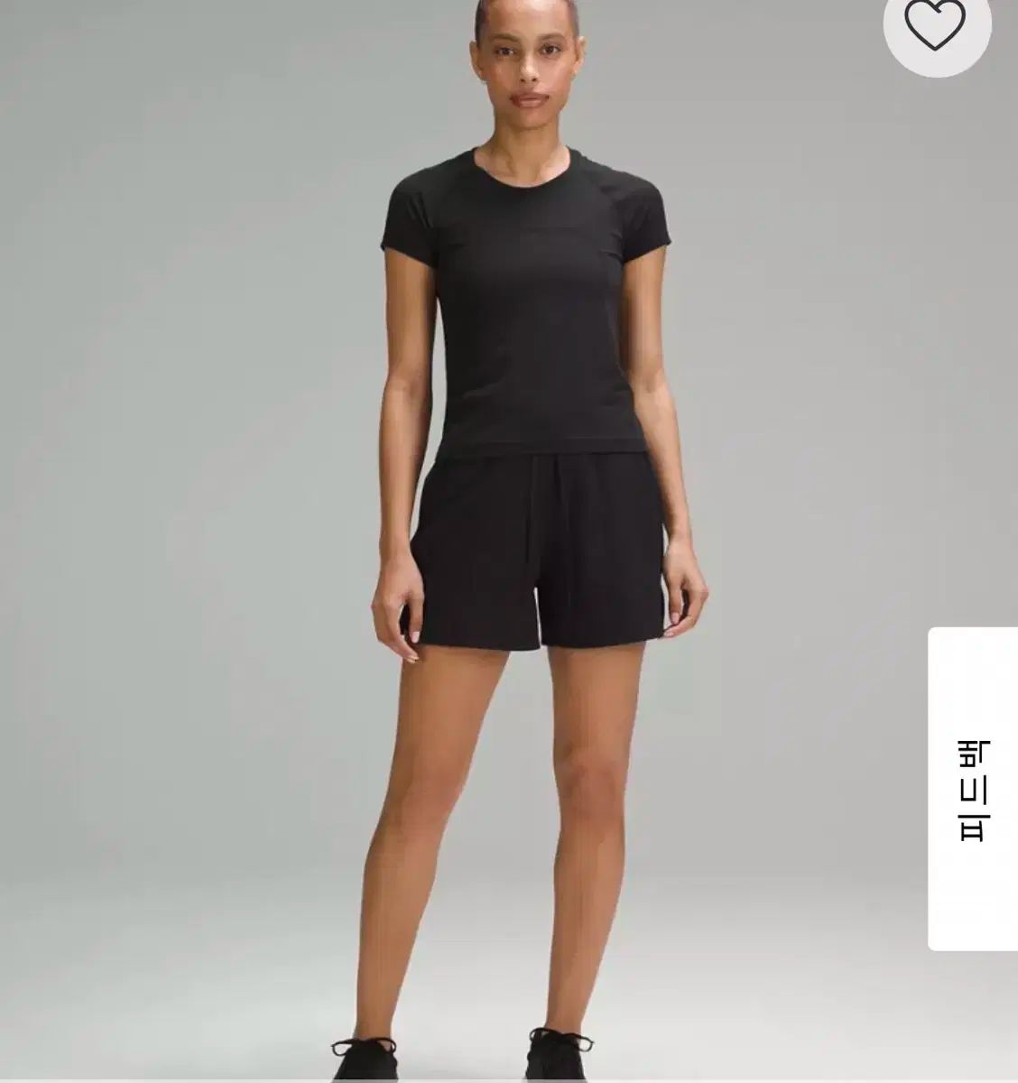 lululemon ルルレモン ライセンス 二 列車 ショーツ ブラック