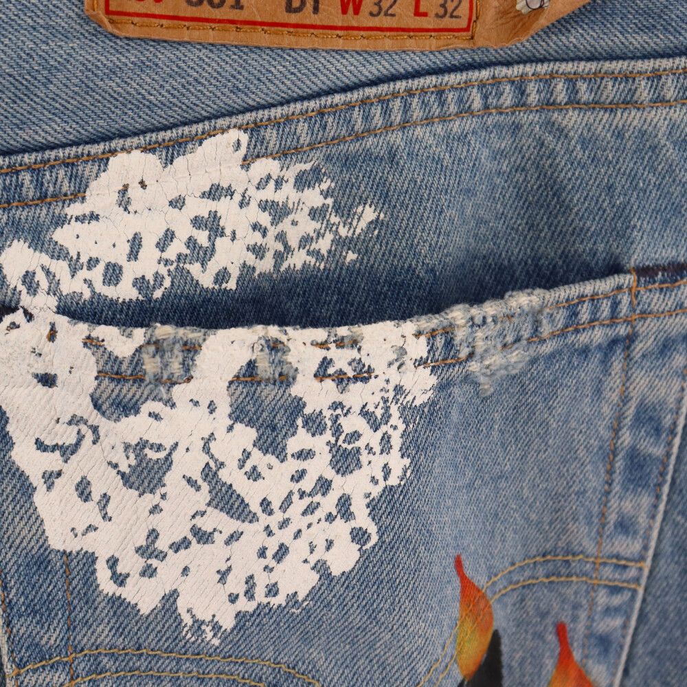 DENIM TEARS (デニムティアーズ) ×VIRGIL ABLOH Remake Denim Pants 