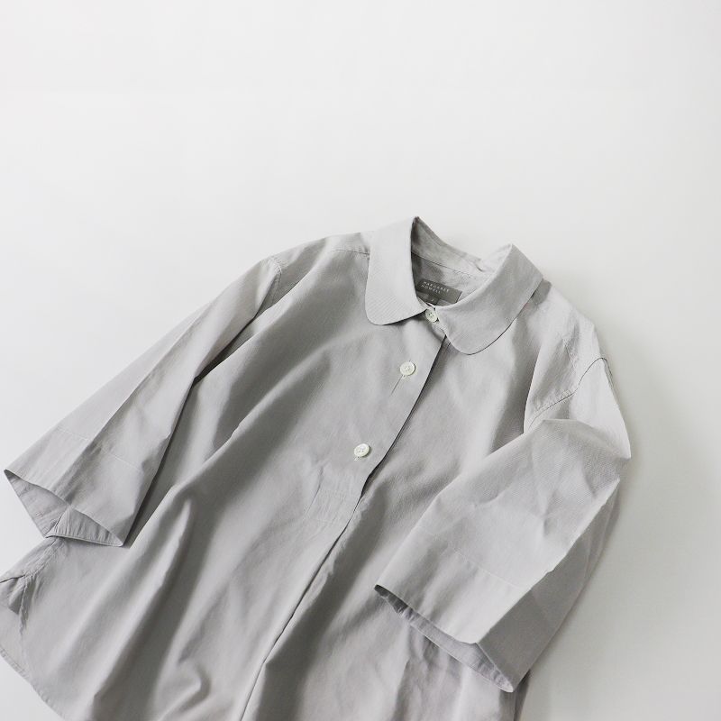 美品 23SS マーガレットハウエル MARGARET HOWELL FINE STRIPE COTTON 