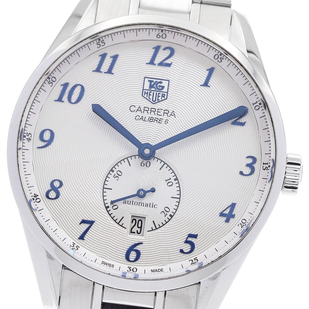 タグホイヤー TAG HEUER WAS2111 カレラ ヘリテージ デイト キャリバー6 自動巻き メンズ 保証書付き_888123