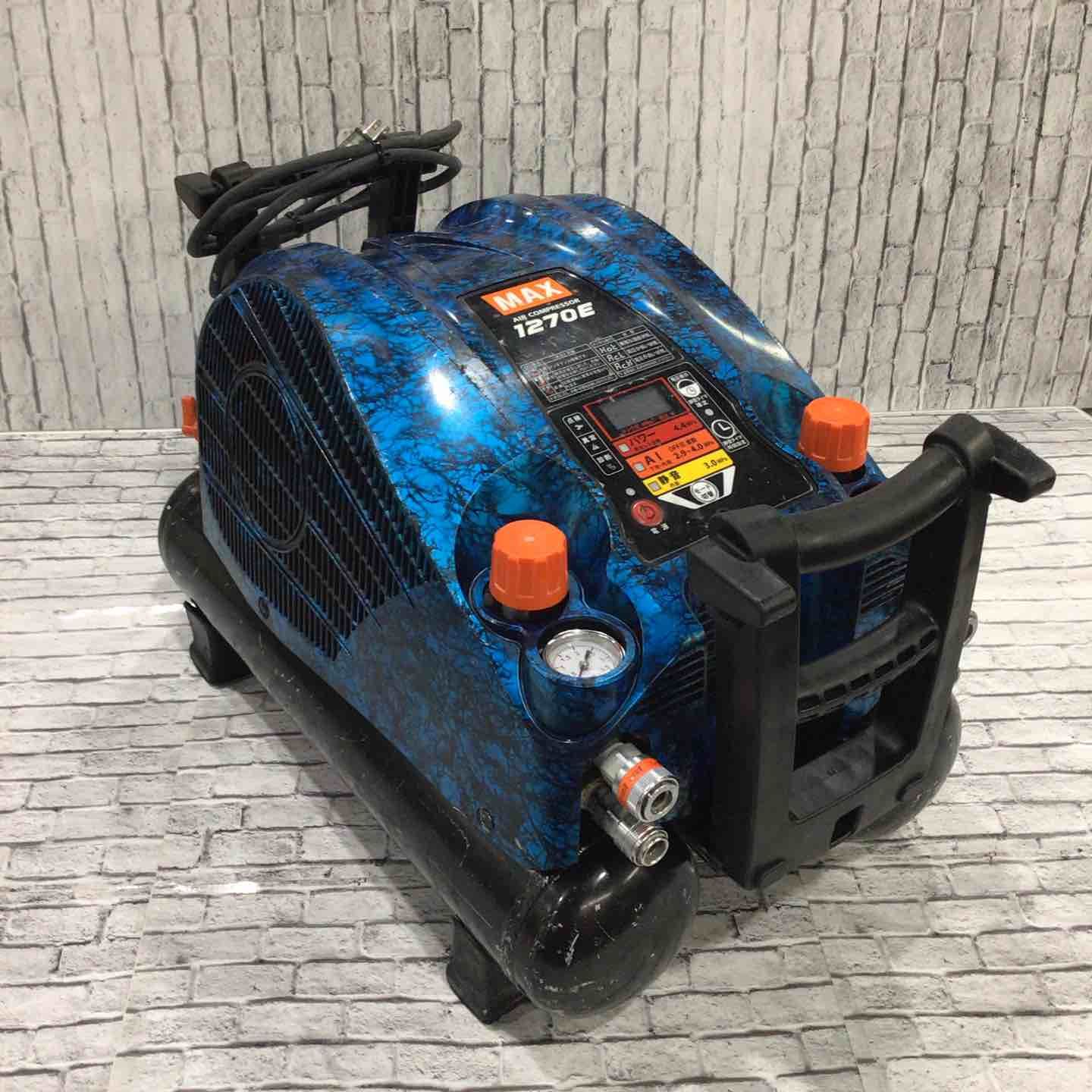 ◇マックス(MAX) エアコンプレッサー AK-HH1270E ガイアブルー【川口店 
