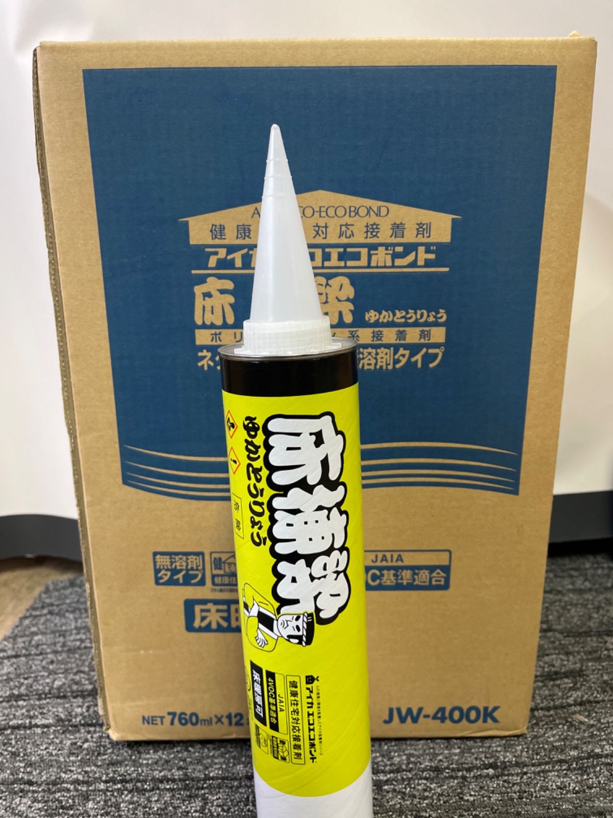 アイカ エコエコボンド 床棟梁 JW-400K 760ml×12本 楽天市場】【送料込 