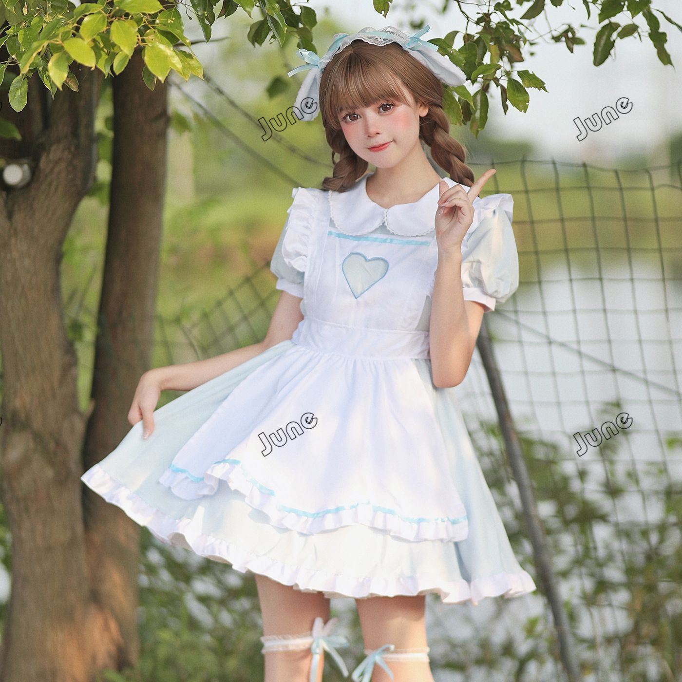 全 萌えメイド服 ロリータ 子 メイドコスプレ 大きいサイズ コンカフェ ハロウィン メイド仮装 メイドコスチューム メイド レデ425
