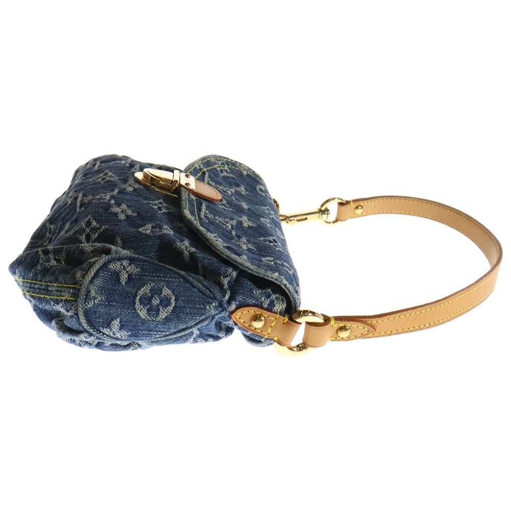 ルイ・ヴィトン プリーティデニム　ハンドバッグ LOUIS VUITTON ルイヴィトン プリーティ モノグラムデニム