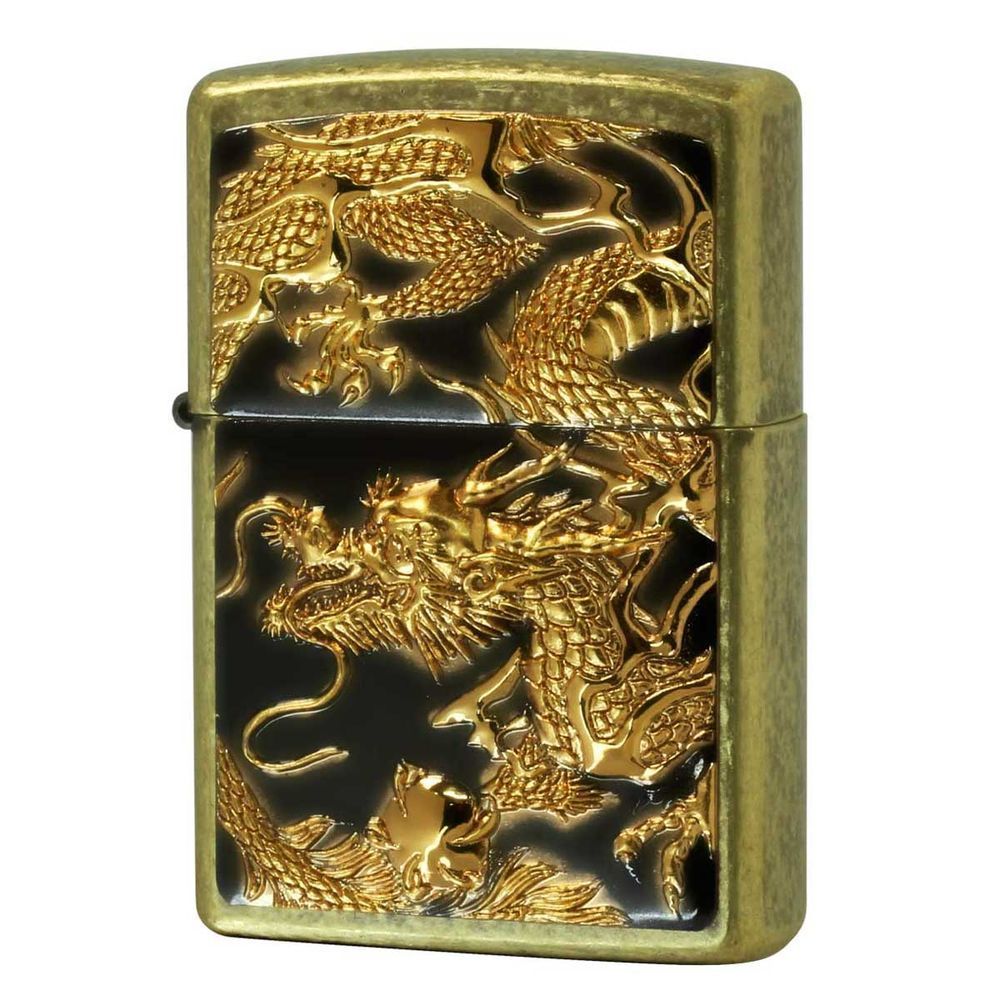 ZIPPO(ジッポー) Z3D-DR BNG 立体電鋳板 ブラスバレル 3D ドラゴン 