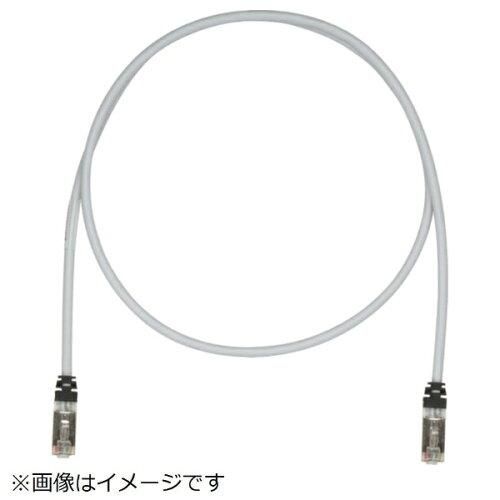2営業日で発送 パンドウイットコーポレーション パンドウイット CAT6A CAT6 シールドパッチコード 8m ライトグレー STP6X8MIG