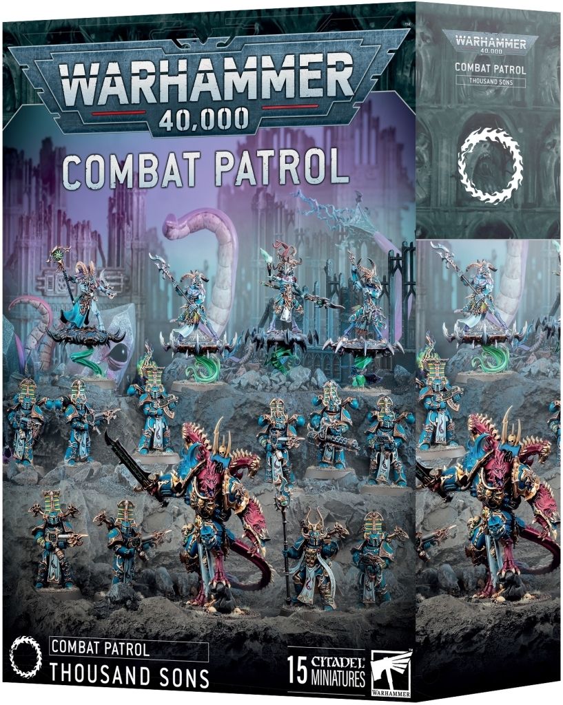 ミニチュアゲーム コンバットパトロール サウザンド サン ウォーハンマー40000 Combat Patrol Thousand Sons 73-362