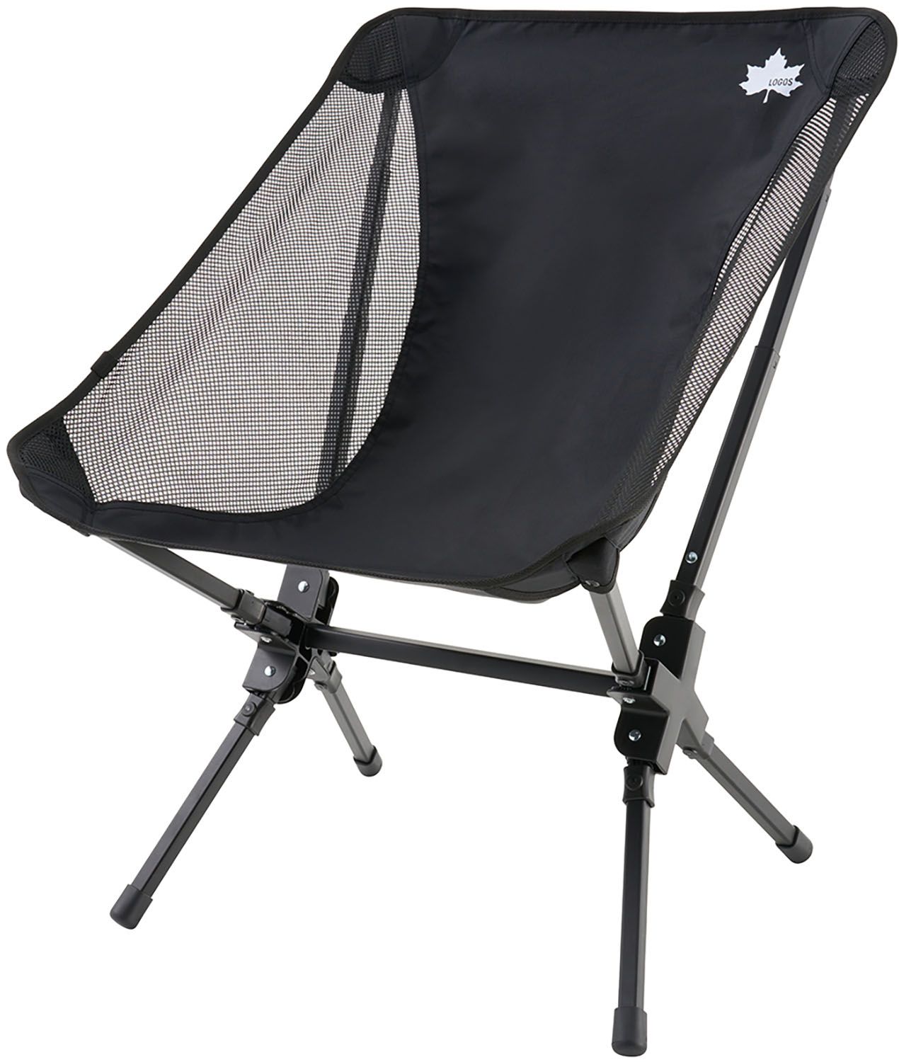 ロゴス LOGOS アウトドア イージーセットバケットチェア ブラック チェア 椅子 コンパクト 折りたたみ リラックス 軽量 キャンプ バーベキュー フェス お花見 スポーツ観戦 運動会  73329007 ロゴス LOGOS アウトドア イージーセットバケットチェア ブラック