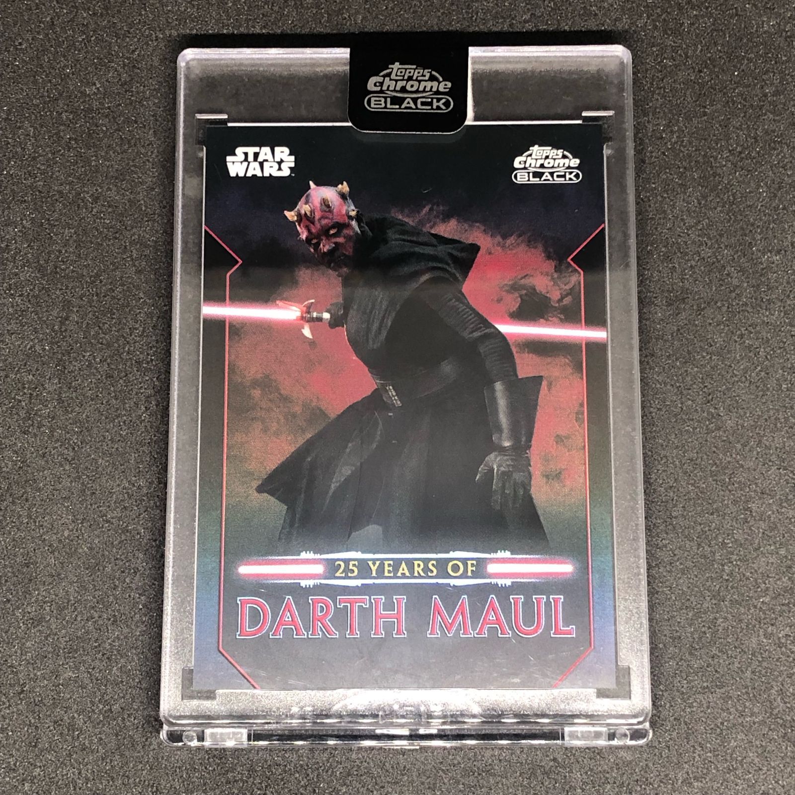 Maul / ダース・モール 2024 Topps Chrome Black Star Wars 25