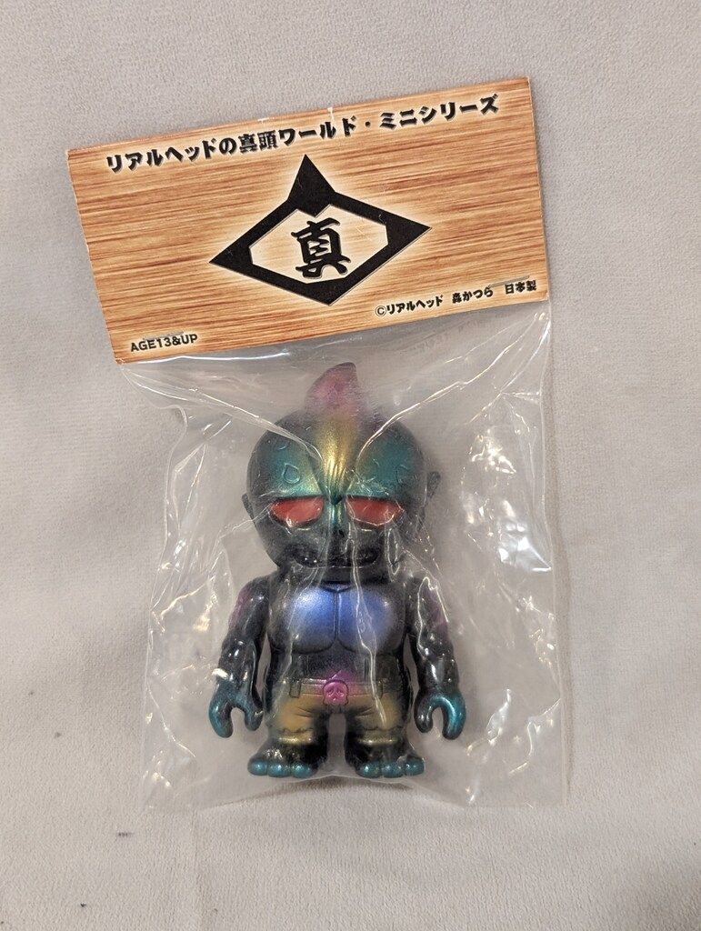 REALHEAD 真頭ワールド・ミニシリーズ ミュータントヘッドミニ 黒成型