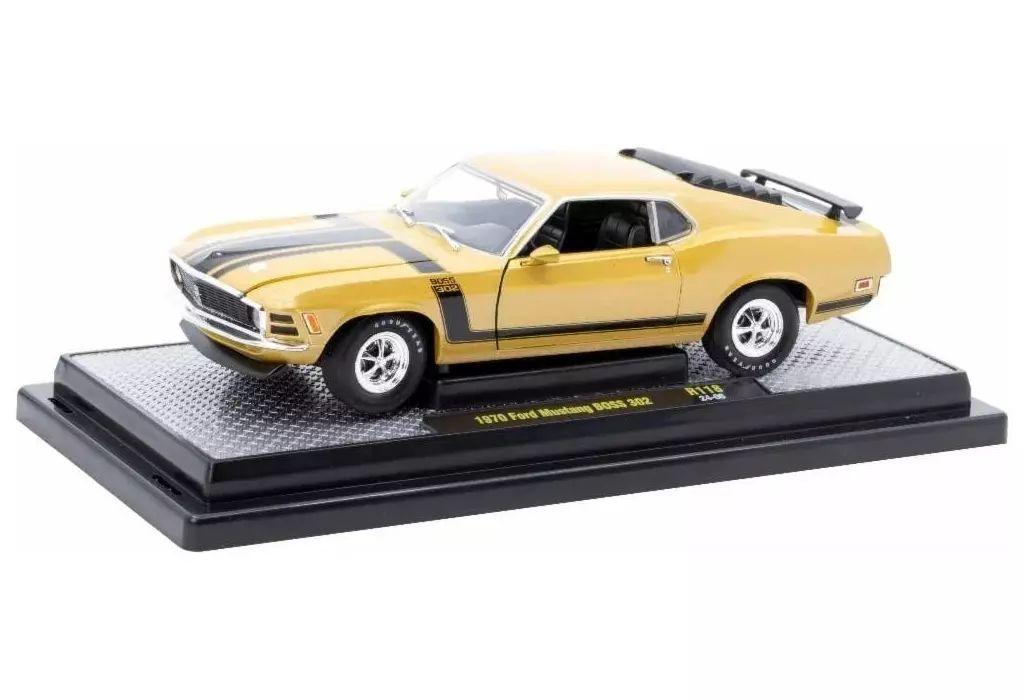 【新品】ミニカー 1/24 1970 Ford Mustang BOSS 302 [40300-118B]