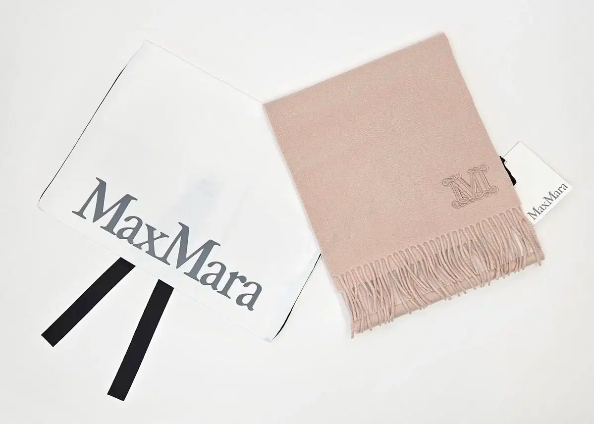 24FW MAX MARA マックスマーラ WSDALIA カシミヤ マフラー ピンク