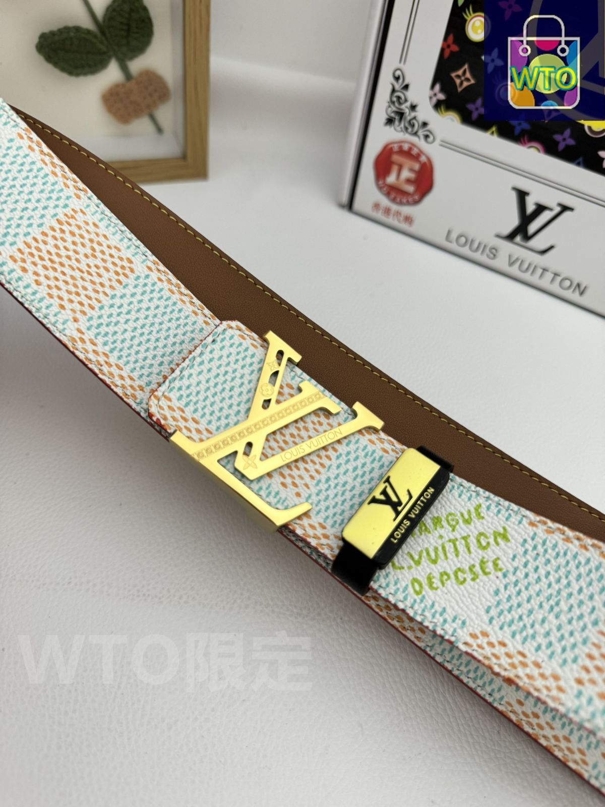 【極美品】ルイヴィトン　ベルト Louis Vuitton ルイ・ヴィトン ファッションベルト03-1 - メルカリ