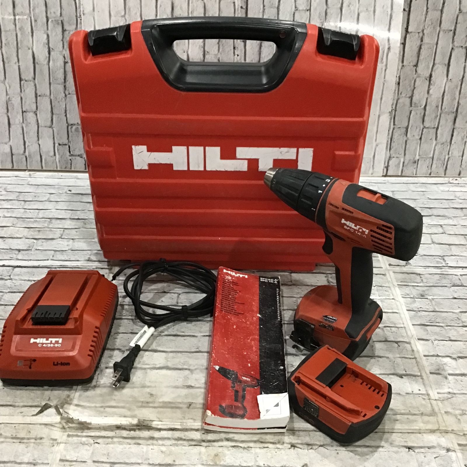 HILTI ヒルティ SFC14-A 充電式ドリルドライバー【野田愛宕店】【店頭取引限定】【中古】管理番号：IT16IS69HDGO ◇ヒルティ(HILTI) 14.4V充電式ドリルドライバー SFH144-A【越谷店