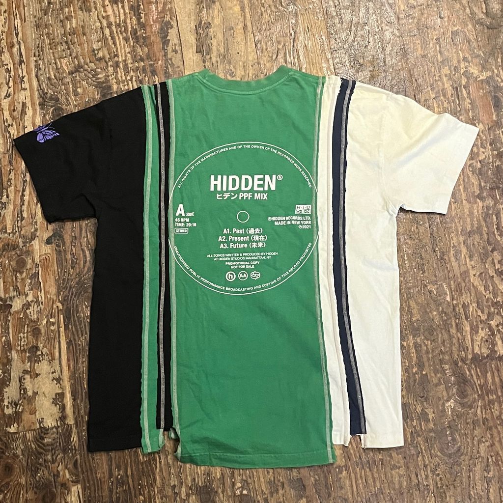 Needles×Hidden NY 二－ドルス×ヒドゥン 22SS Remake Print T-shirt