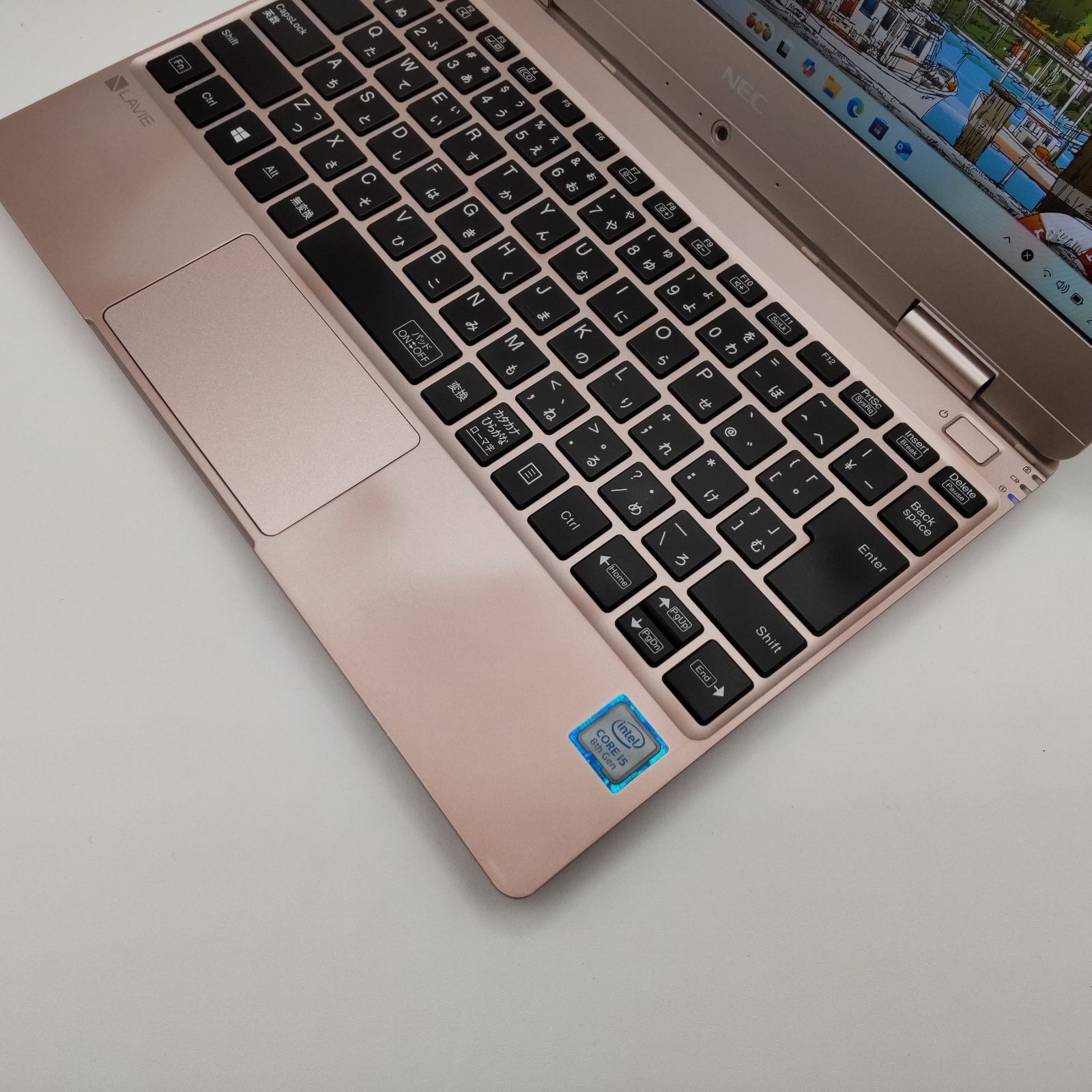 【超軽量】NEC Lavieメタリックピンク☘8世代i5☘NVMe512GB 希少ピンク＆超軽量】NEC・Lavie☆メタリックピンク☆8世代core i5