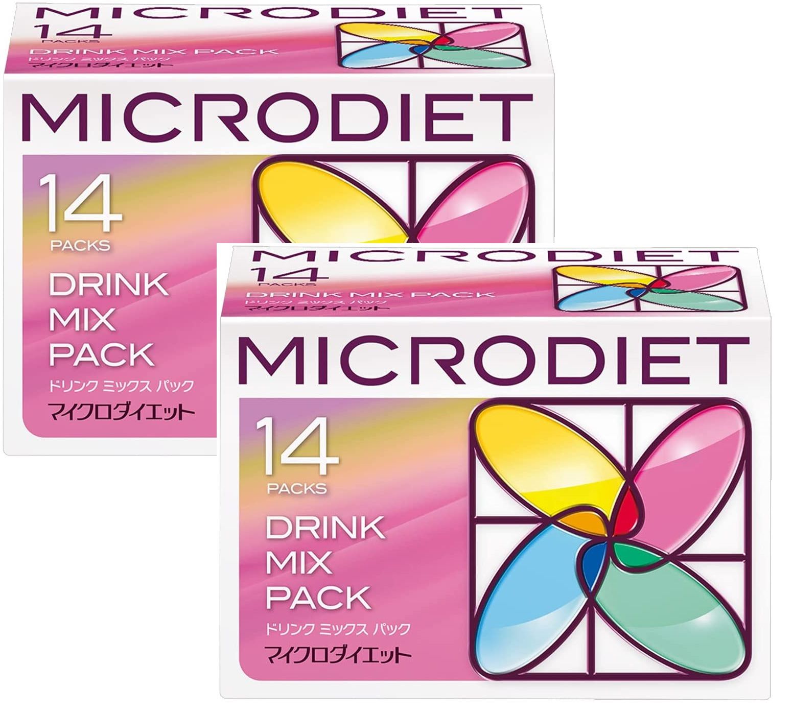 Amazonから発送 マイクロダイエット ドリンクミックスパック 14袋×2箱