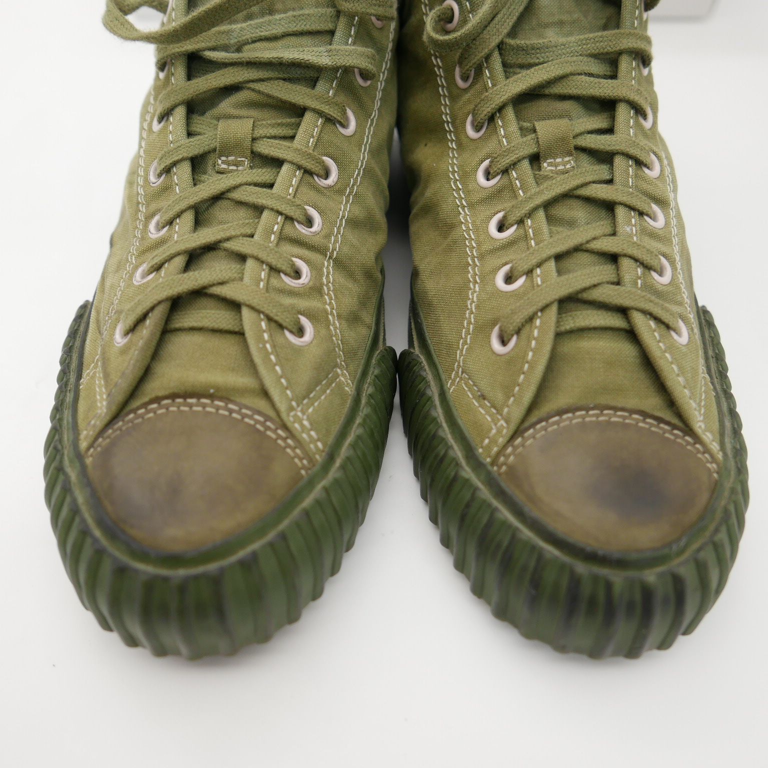 21AW visvim ビズビム KIEFER MID FORAGE メンズ シューズ スニーカー靴 OLIVE US8 0121201001004