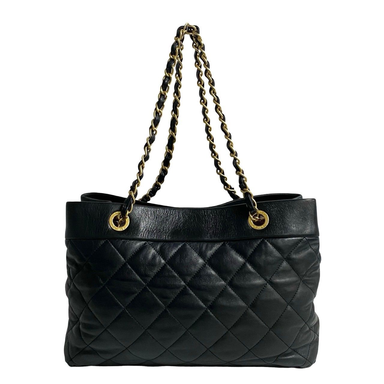 極 美品 袋付 シール有 18番台 CHANEL シャネル マトラッセ ココマーク 