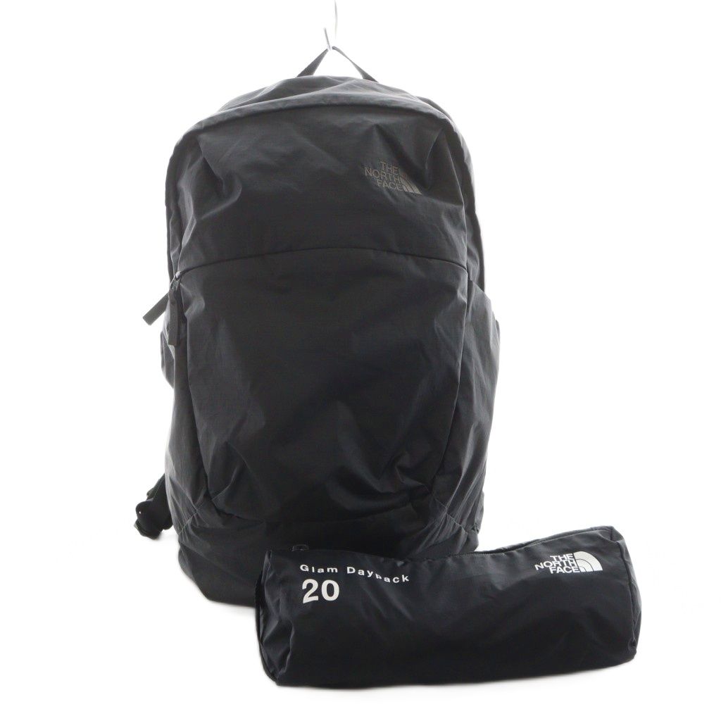 ザノースフェイス THE NORTH FACE グラムデイパック20 Glam Daypack リュックサック バックパック パッカ ポーチ付き ナイロン ロゴ 黒 ブラック NM81751 |AN3