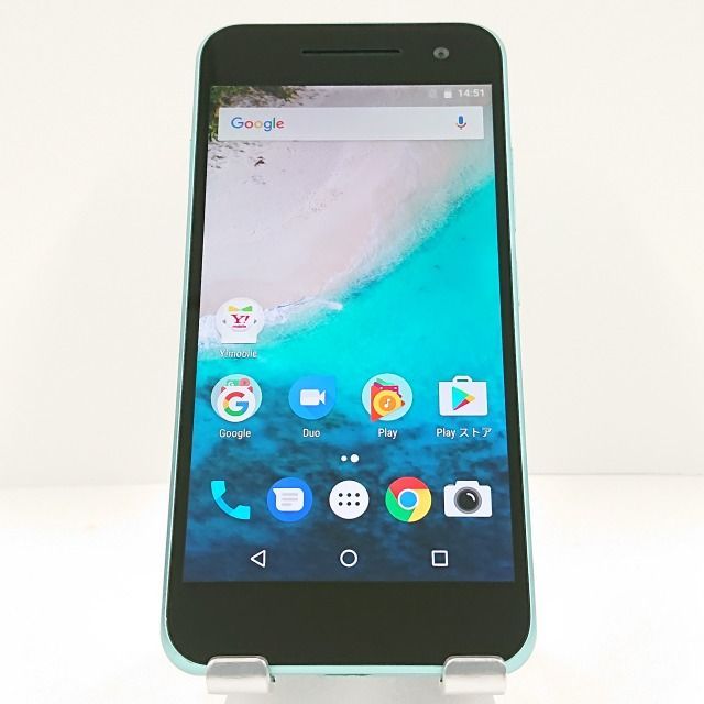 Android One S1 Y!mobile ターコイズ 送料無料 本体 c09884