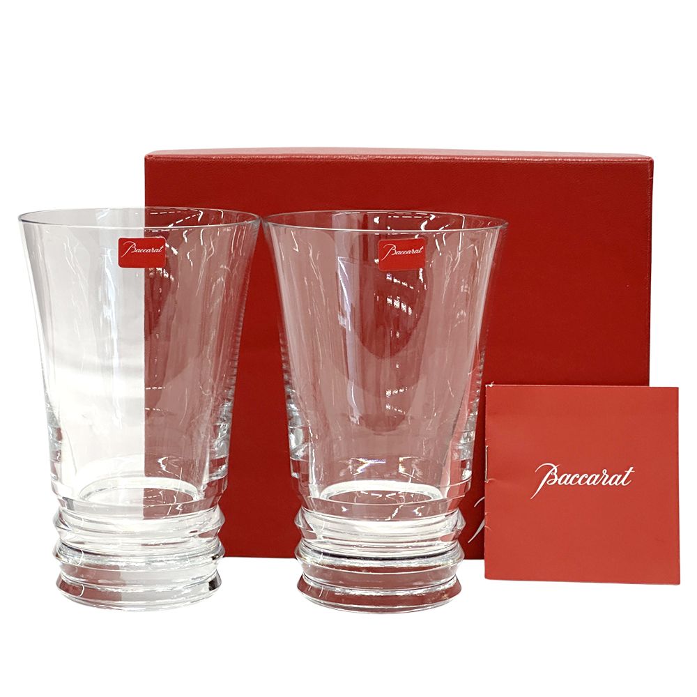 【新品未使用】 正規品Baccaratバカラ 240周年 ペアグラス　タンブラー baccarat-011.jpg