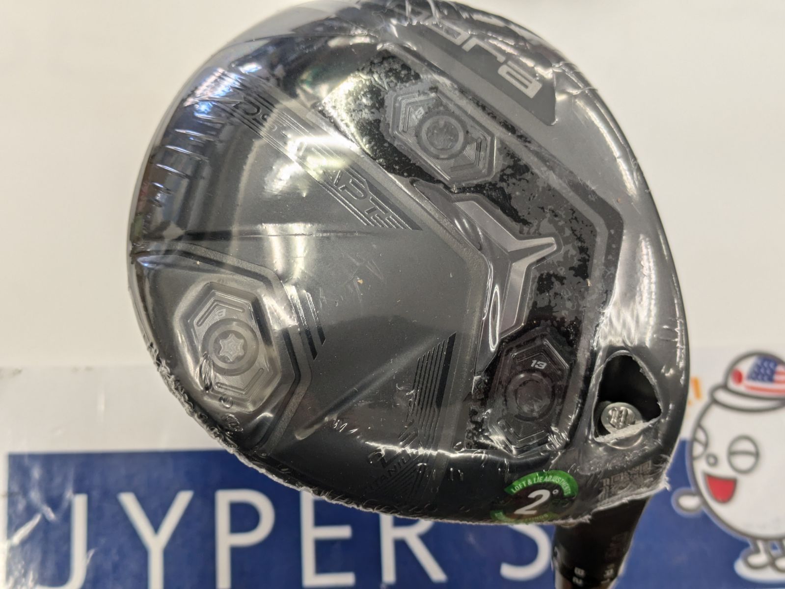 Fw【新品未使用品】コブラ 2025 DS-ADAPT LS 3W　ﾛﾌﾄ14.5 フェアウェイウッド  Denali Black 70X  USA直輸入品（葛西店）