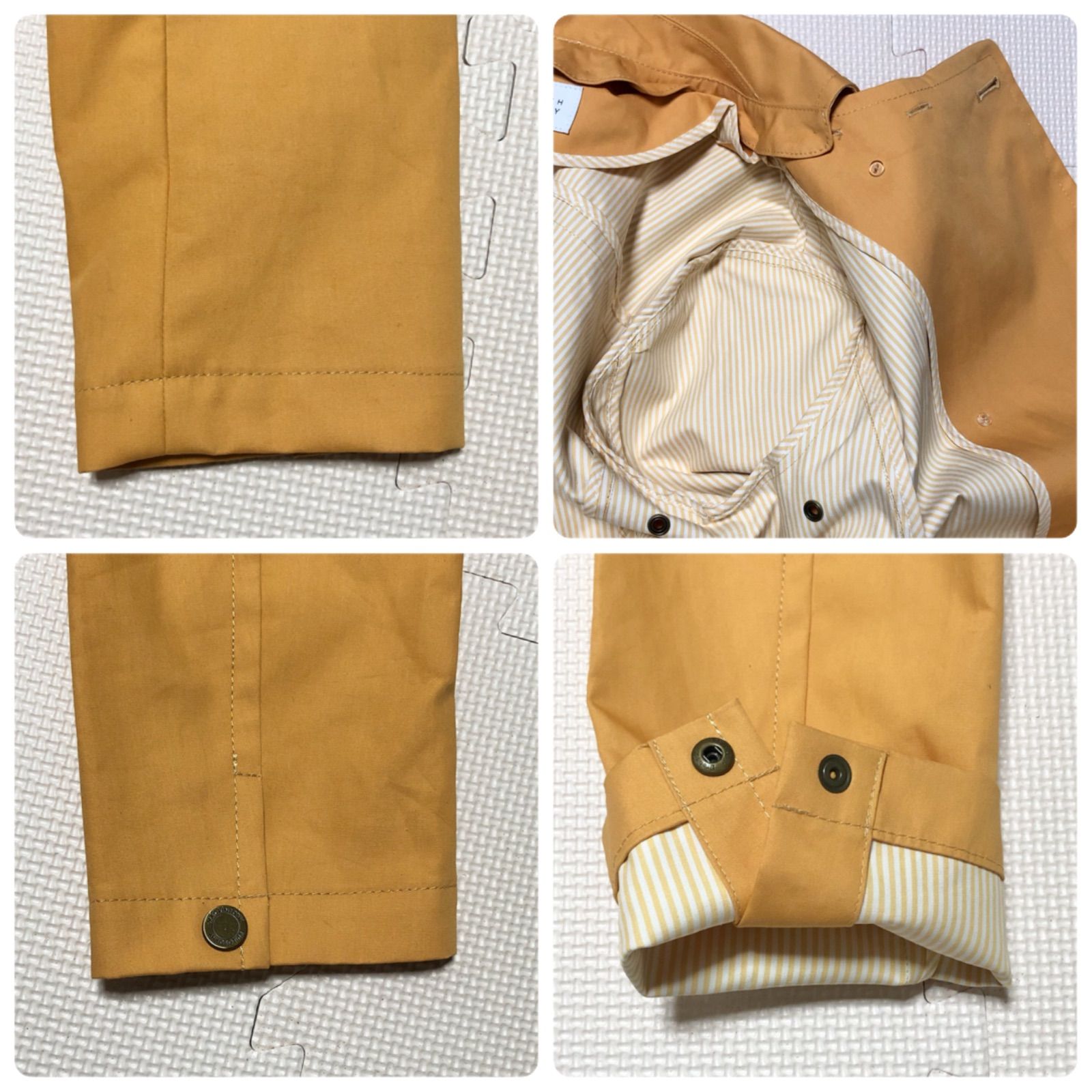 美品【マッキントッシュフィロソフィー】ベルテッド ダブルブレスト トレンチコート □極上美品□MACKINTOSH PHILOSOPHY マッキントッシュ