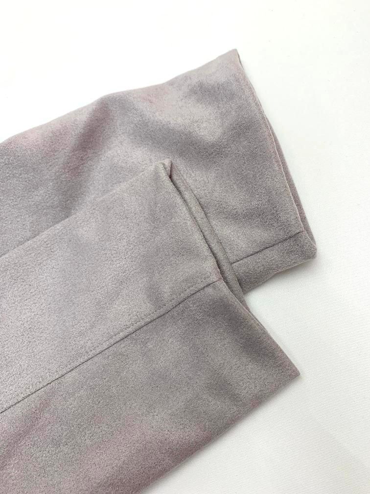 碧ページ トッコクローゼット tocco closet 裾フリルフェイクスエード