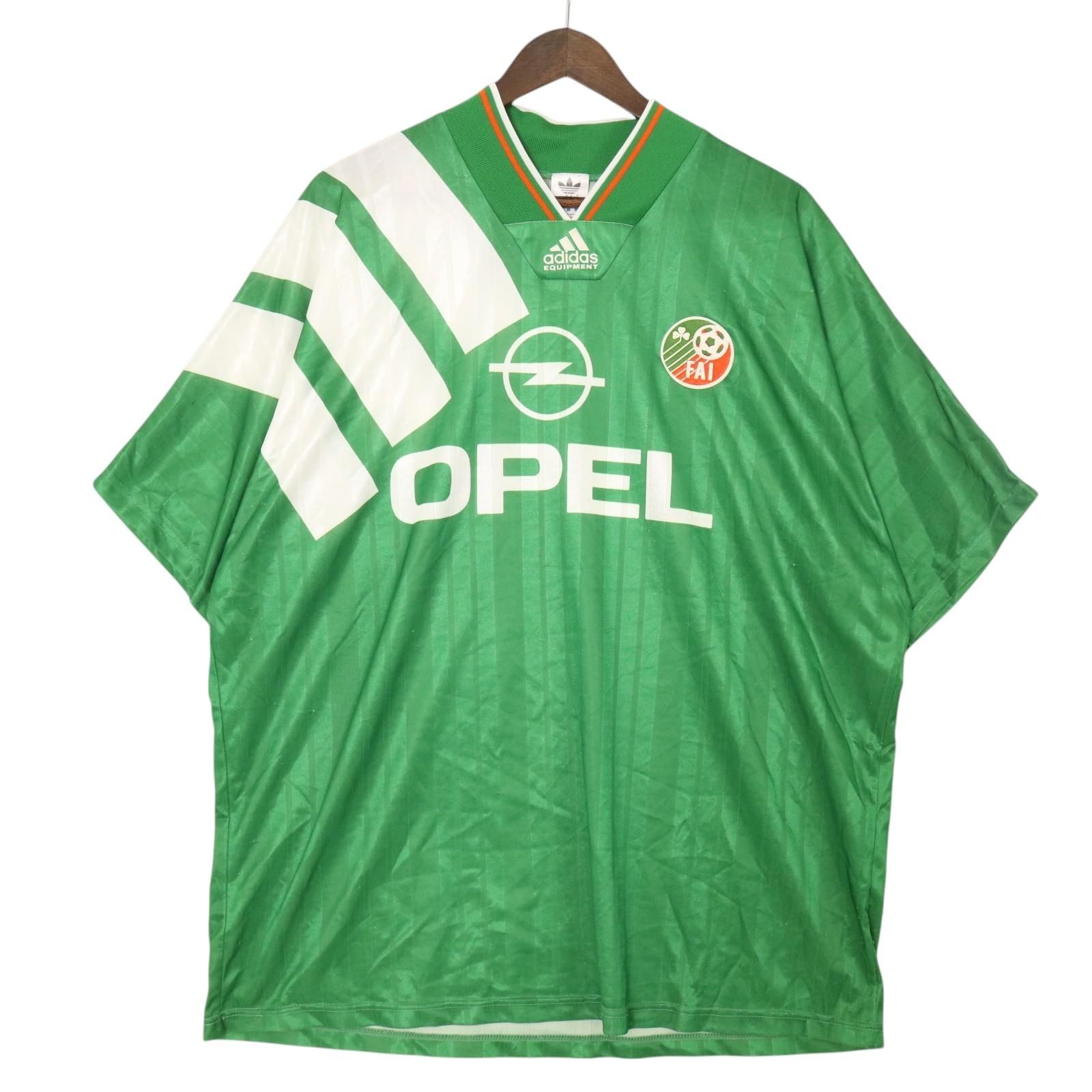90年代 adidas アディダス サッカー アイルランド代表 ユニフォーム
