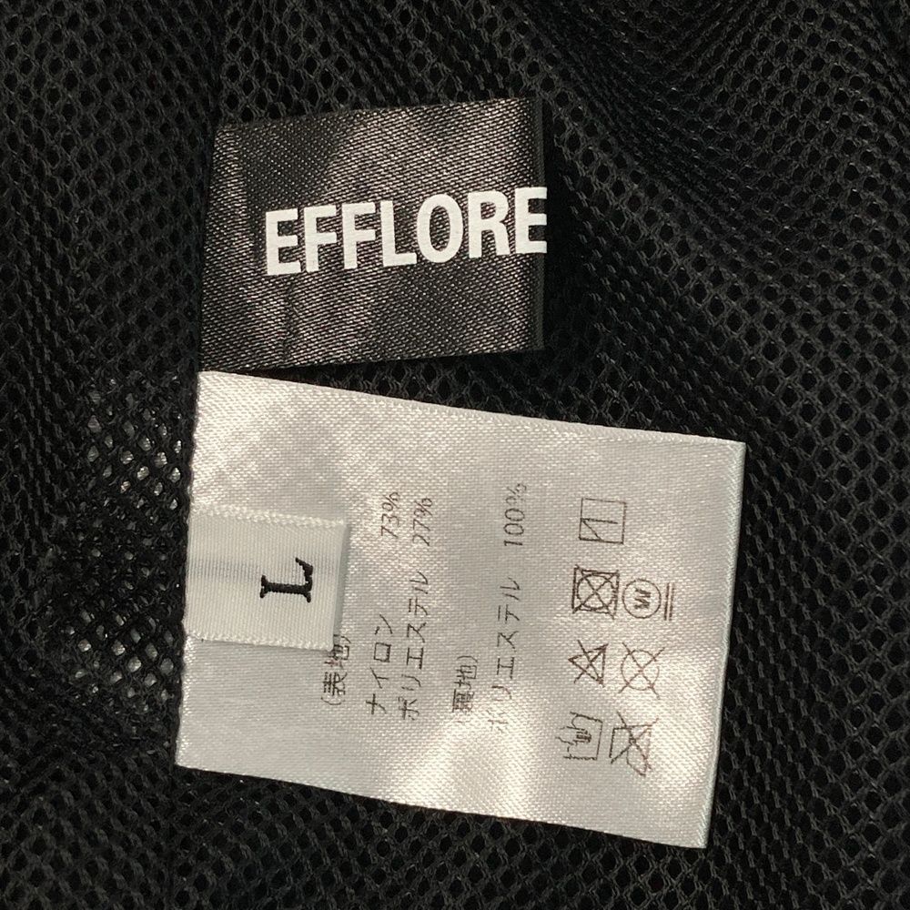 続々入荷中！ サイズ L EFFLORESCENCE エフロレッセンス 裏メッシュナイロンジョガーパンツ ネイビー系 240101534241 ゴルフウェア メンズ ストスト スニーカ
