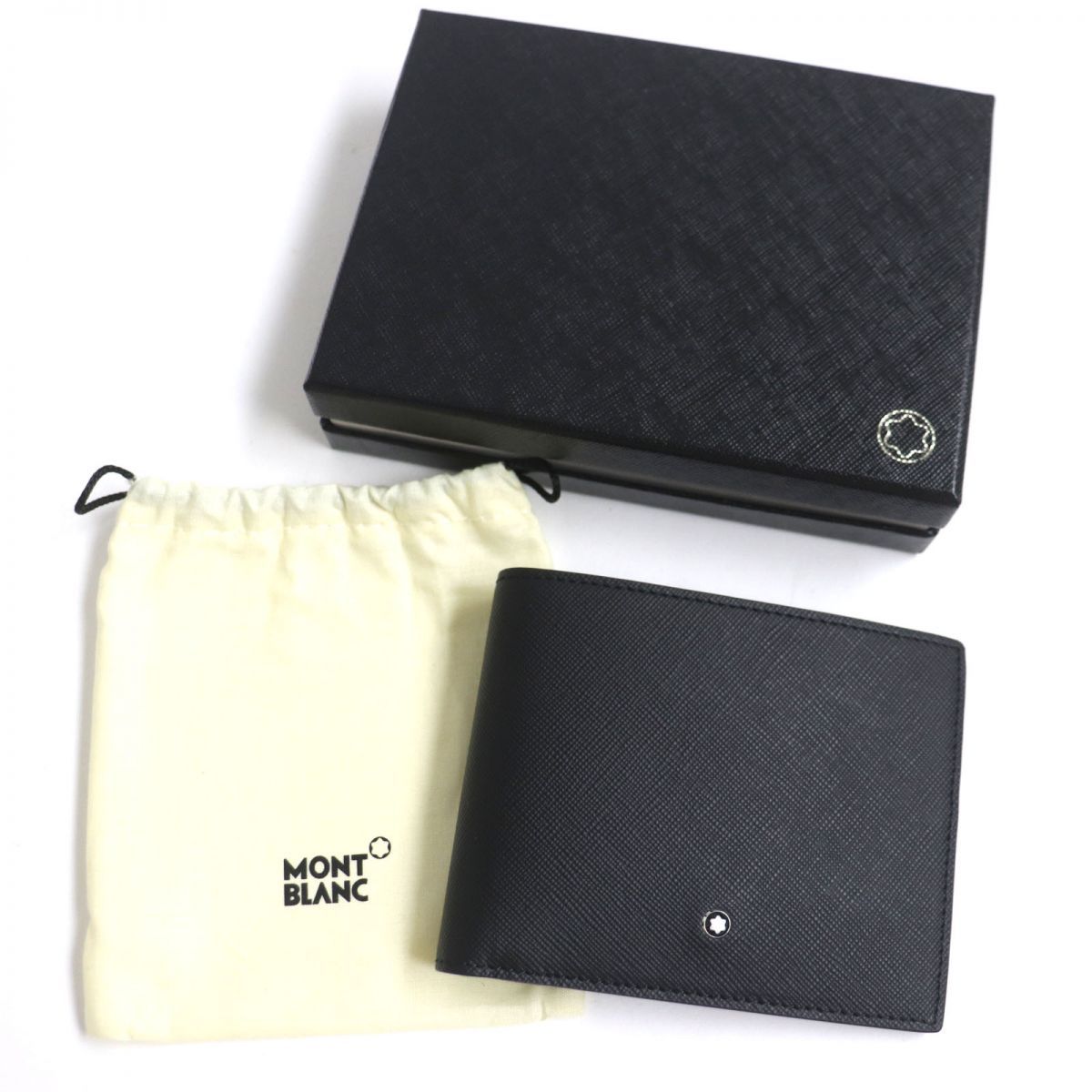 未使用品▽MONTBLANC モンブラン ホワイトスター レザー コンパクト