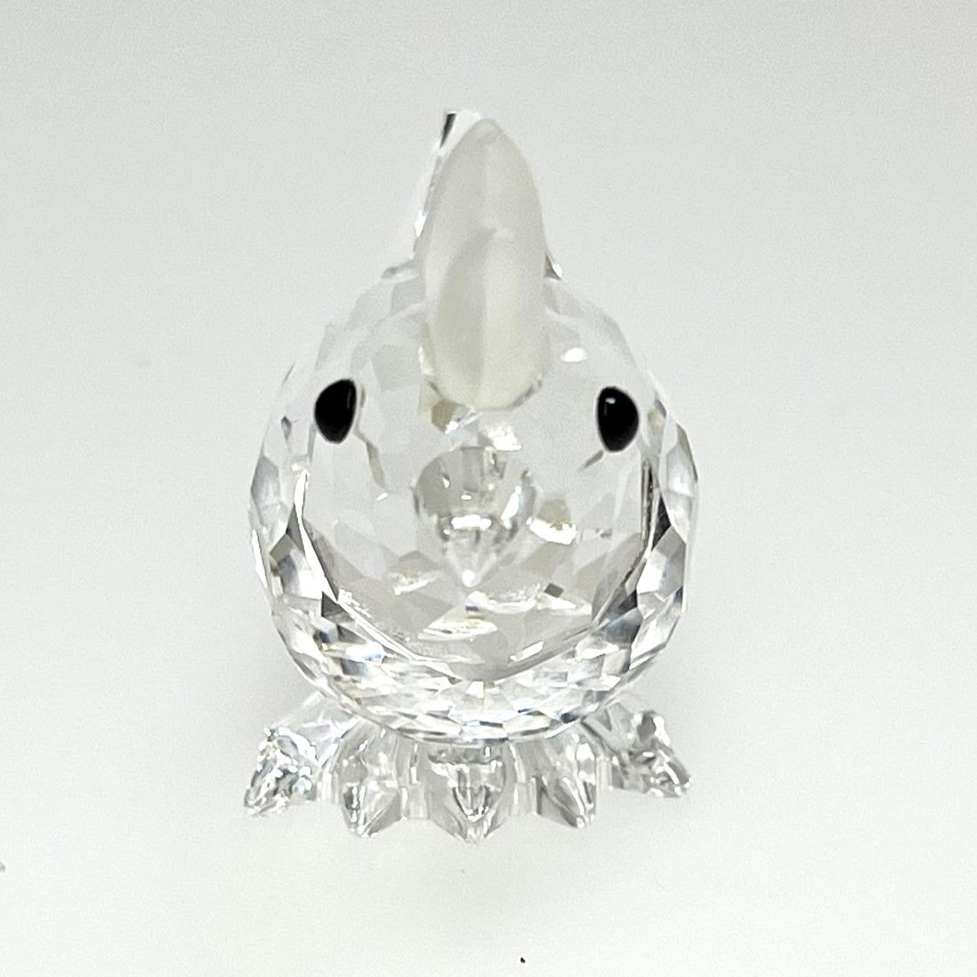 SWAROVSKI - ☆未使用☆ SWAROVSKI スワロフスキー　ニシツノメドリ　クリスタル　置物 SWAROVSKI - スワロフスキー クリスタル 置物 白鳥 スワンの通販