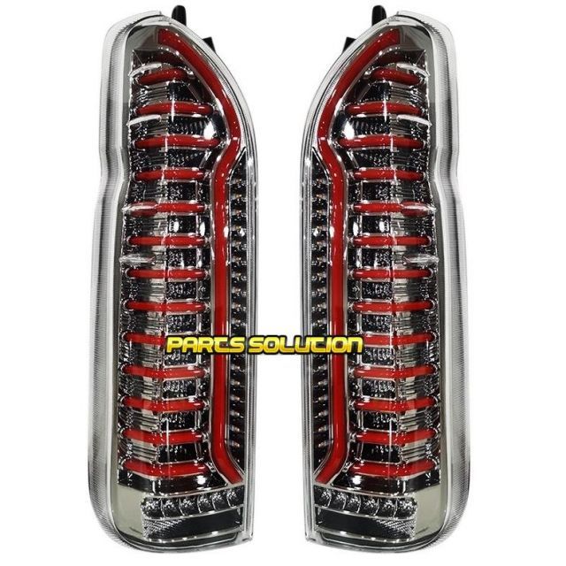 簡単カプラーオン取付 TOYOTA LED テールランプ テールライト TYPE B ハイエース | レジアスエース 200系 1～6型 2005y～2018y