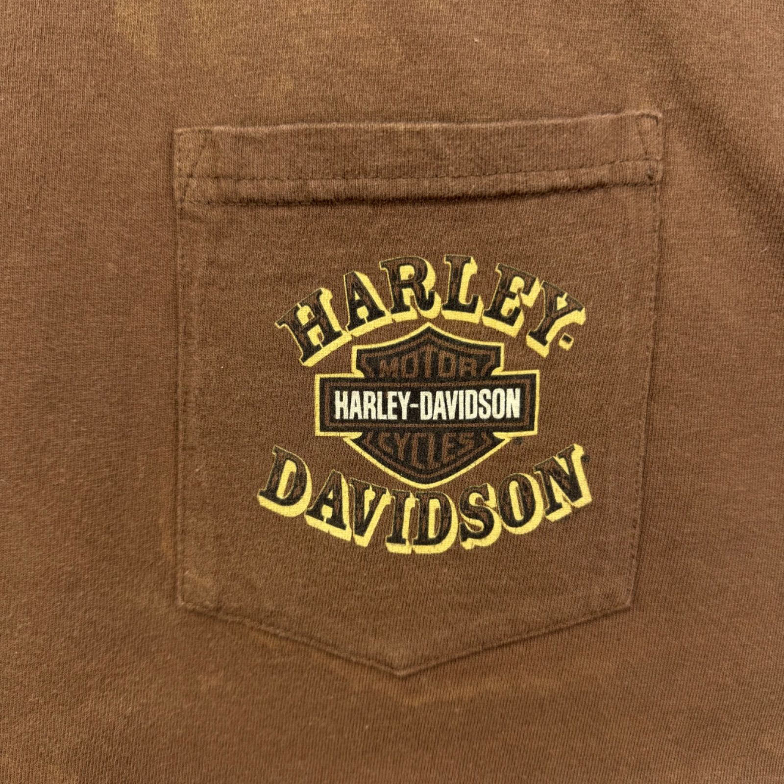 00s HARLEY-DAVIDSON Print T-shirt Tee USA製 ハーレーダビッドソン