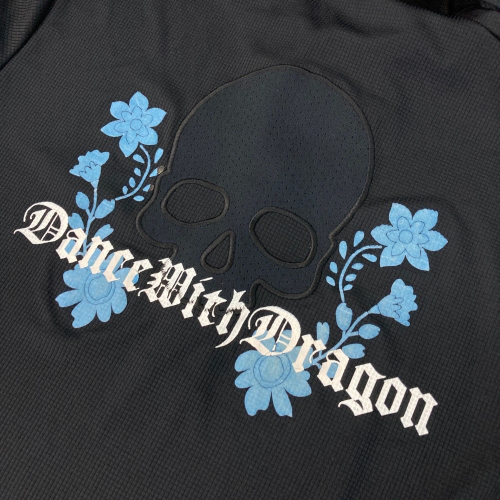 dance with dragon】サイズ3 花柄ゴルフウェア ポロシャツ サイズ：3