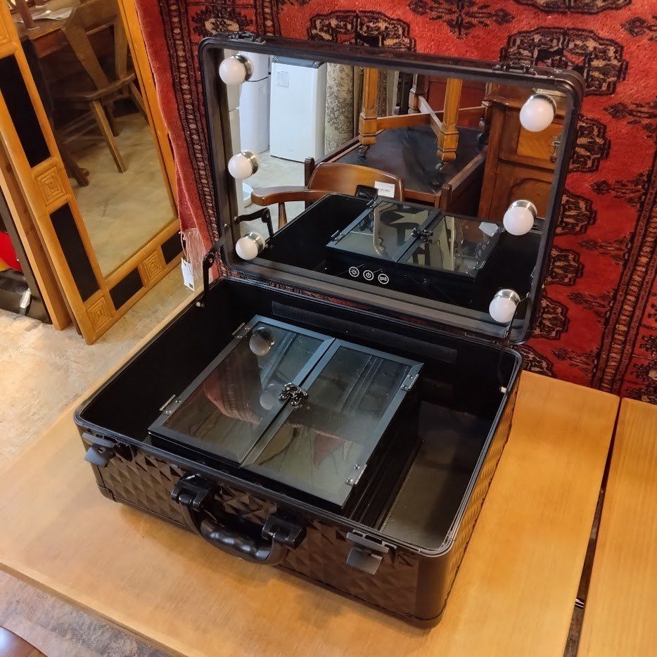 ☆Francfranc メイクボックス ヴァリーズ ハリウッドボックス L