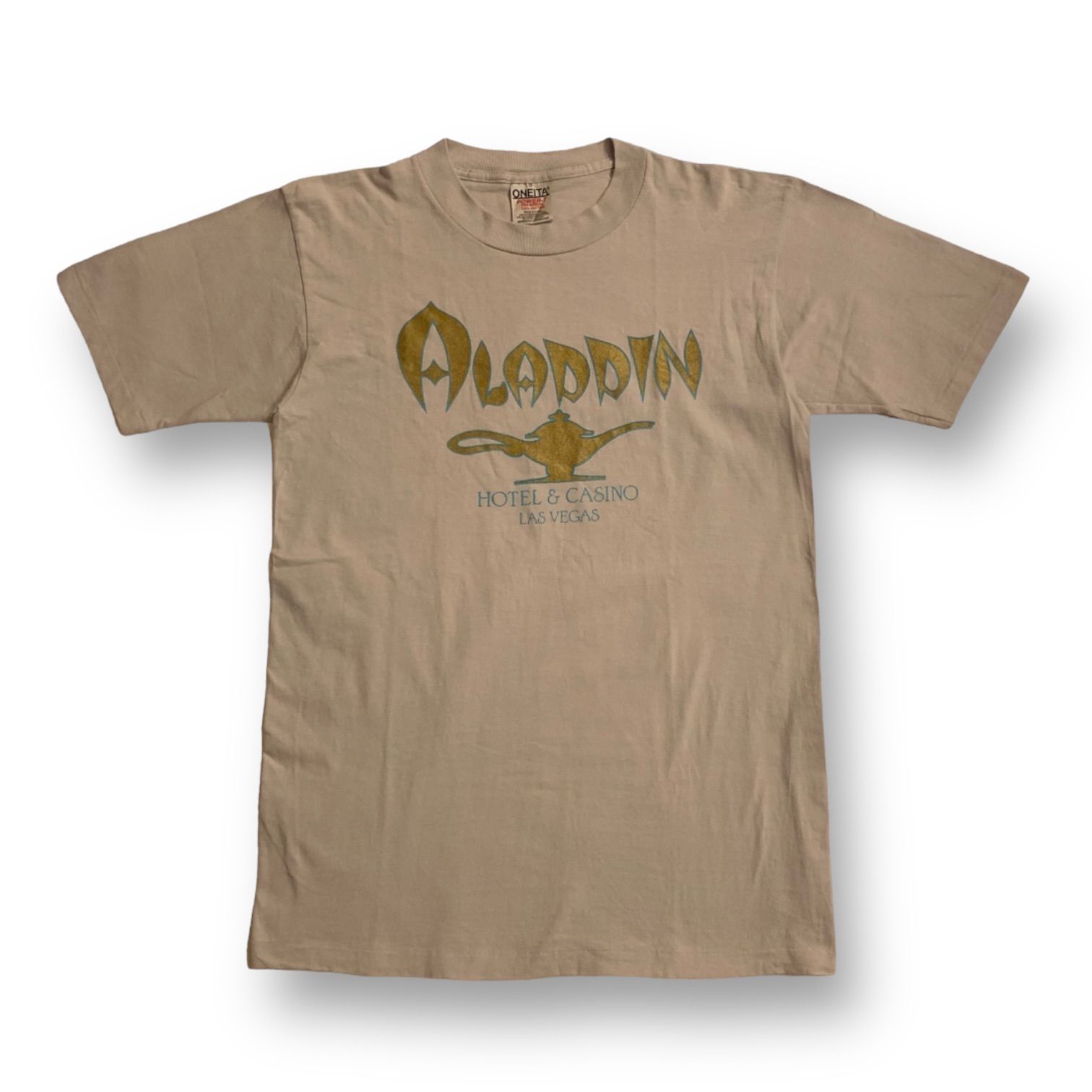 80-90s ONEITA “ALADDIN HOTEL & CASINO” S/S Graphic T-Shirt  