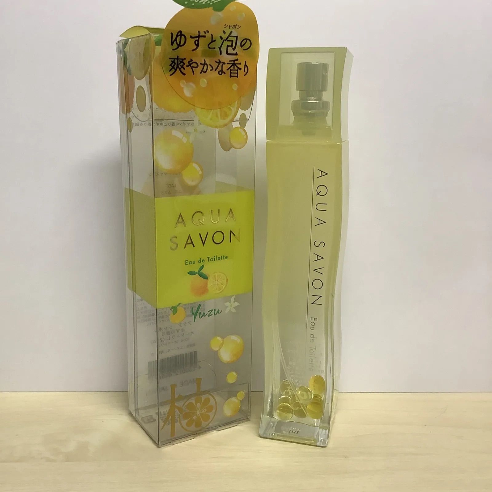 新品未開封 AQUA SAVON アクアシャボン ゆずの香り オードトワレ