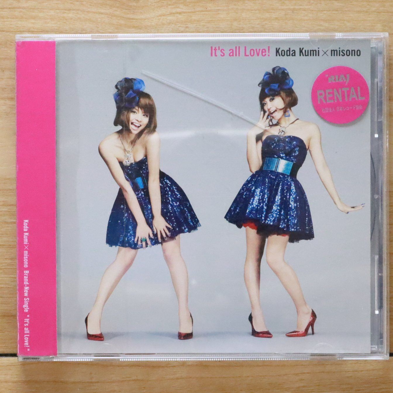 国内盤CD☆ミソノ/misono□ It's all Love ! 【RZCD46184