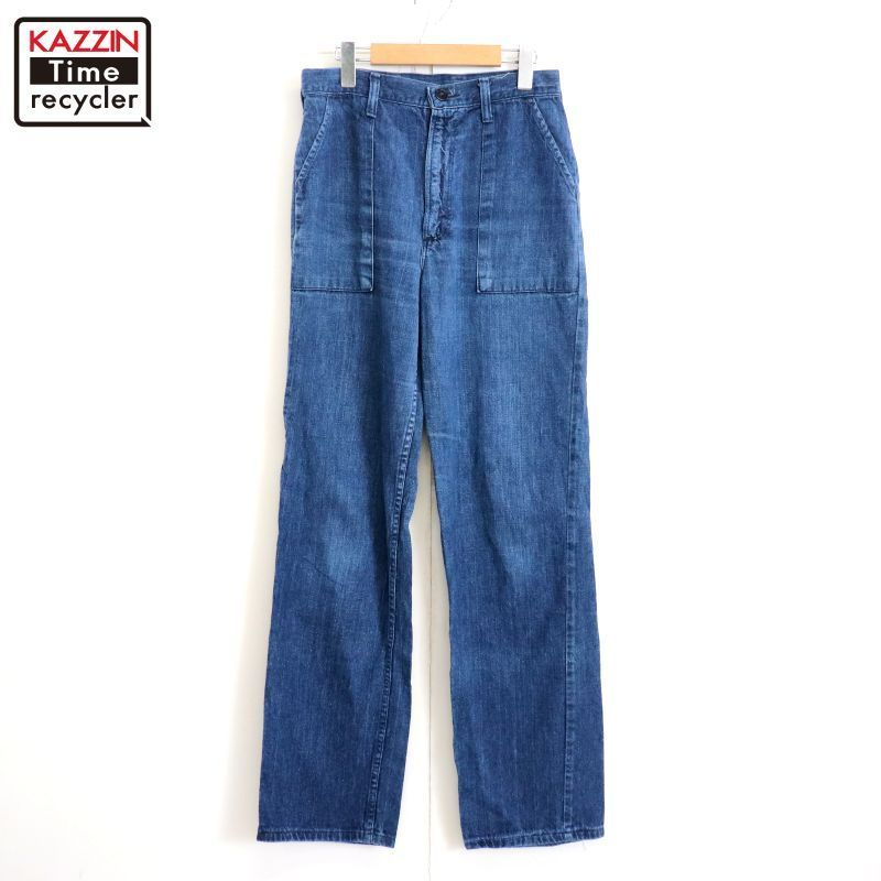 60'S アメリカ軍US ARMY \"OG107\"コットンサテン ベイカーパンツ ただちゃん様 専用｝米軍 ベイカーパンツ OG-107 U.S.ARMY 70s US army