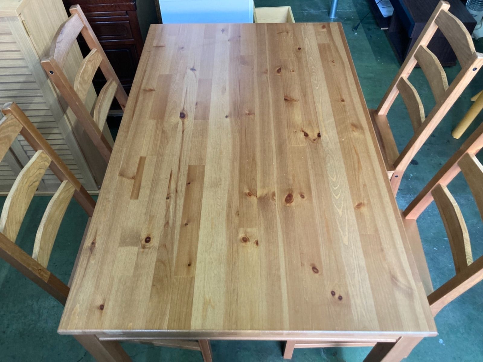 ○ IKEA、ヨックモック、ダイニングテーブルセット、JOKKMOKK、送料