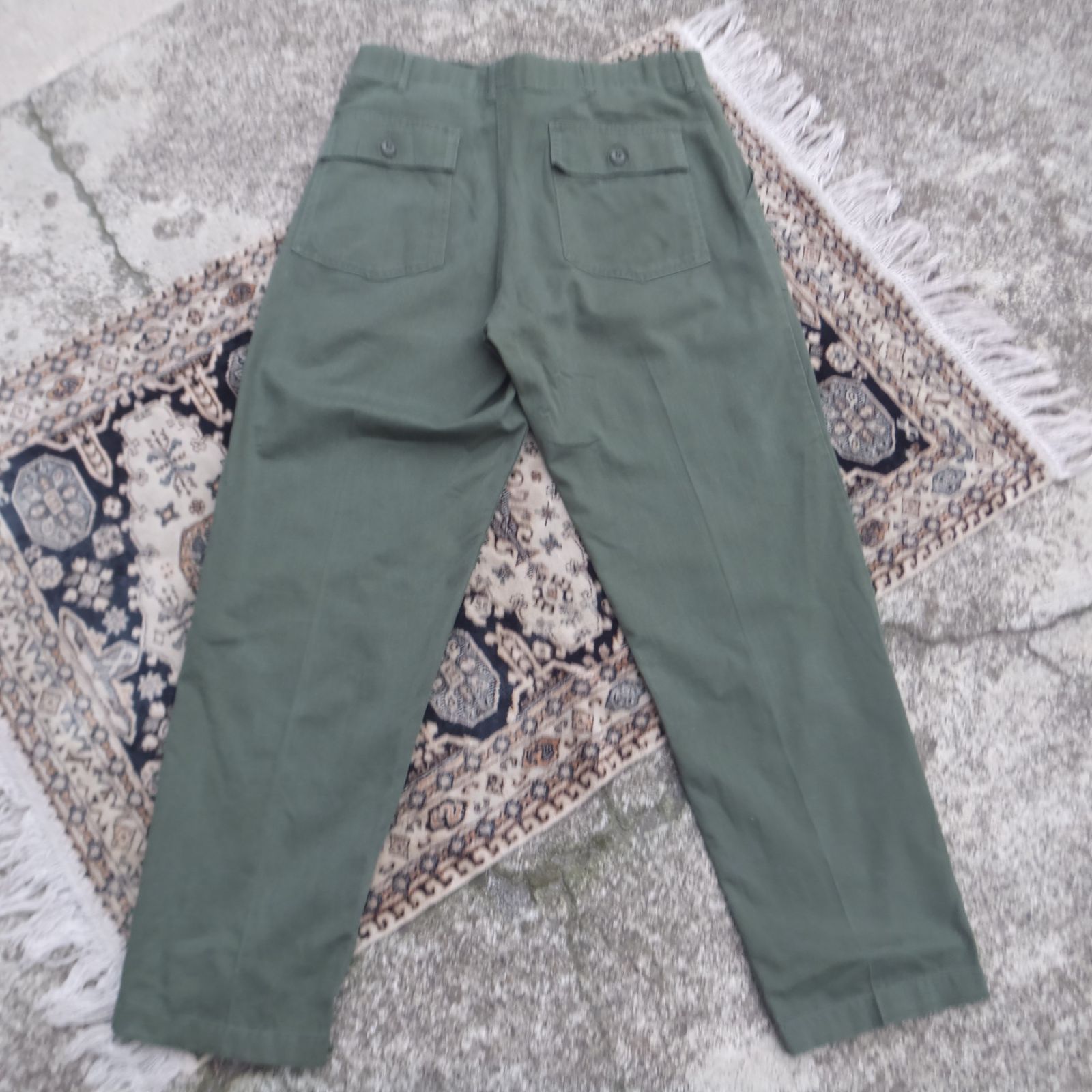 70s ベイカーパンツ　アメリカ軍　実物 OG507 US ARMY 楽天市場】GD259 US ARMY 米軍 アメリカ軍 ベイカーパンツ 70s