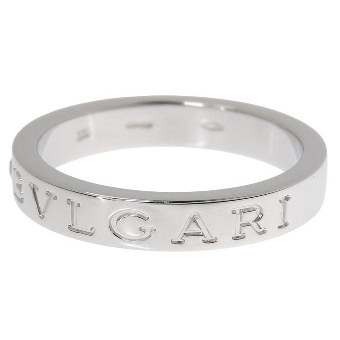 BVLGARI ブルガリ ブルガリブルガリ ダブルロゴ ダイヤ リング K18WG
