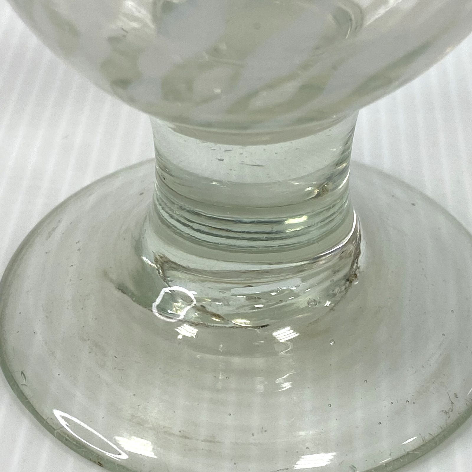 【最終価格】明治大正時代　吹きガラス　グラス　ピンク　乳白色 最終価格】明治大正時代 吹きガラス グラス ピンク 乳白色